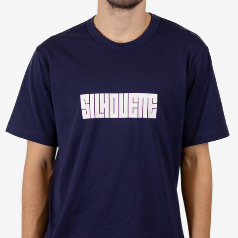 Silhouette Classic Logo T-Shirt Navy Blue