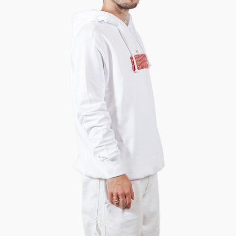 Silhouette Mario Logo Hoody White