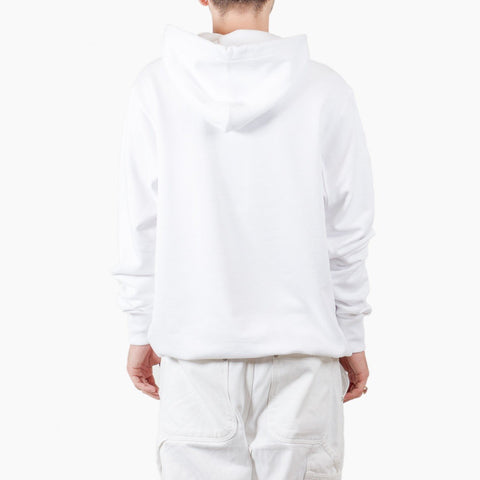 Silhouette Mario Logo Hoody White