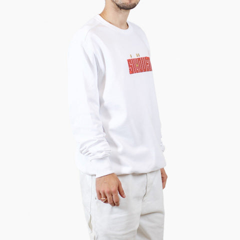 Silhouette Mario Logo Sweater White