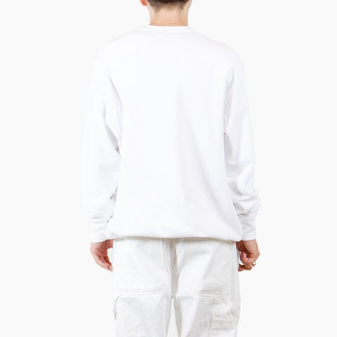 Silhouette Mario Logo Sweater White