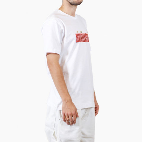 Silhouette Mario Logo T-Shirt White