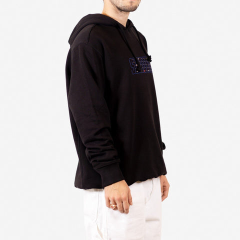 Silhouette Pacman Logo Hoody Black