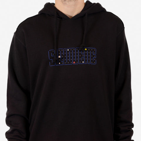 Silhouette Pacman Logo Hoody Black