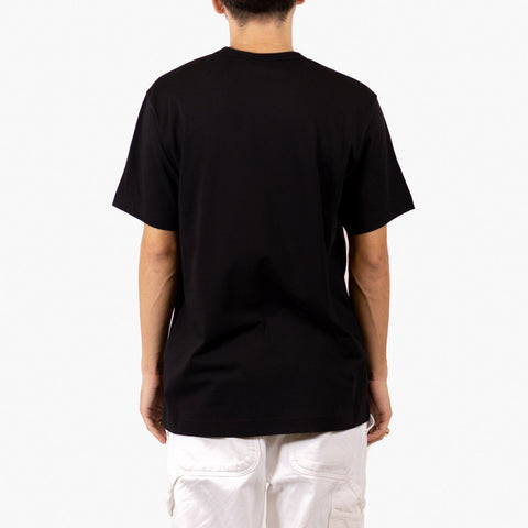 Silhouette Pacman Logo T-Shirt Black