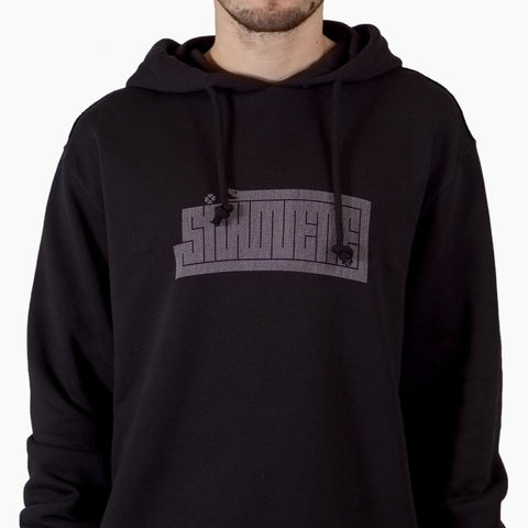 Silhouette Snake Logo Hoody Black