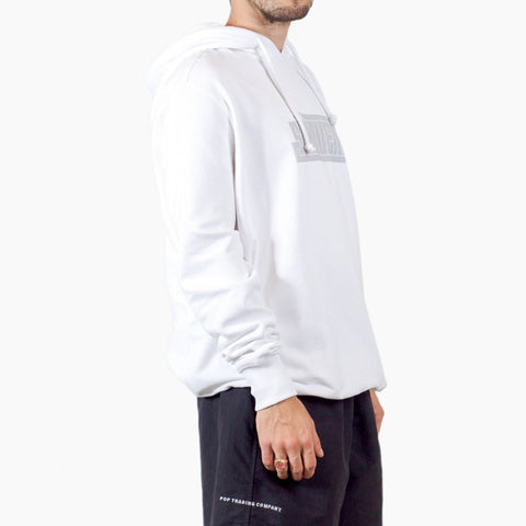 Silhouette Snake Logo Hoody White