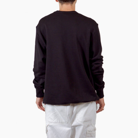 Silhouette Snake Logo Sweater Black