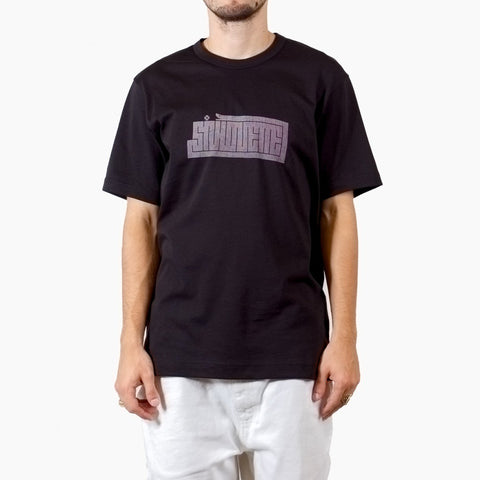 Silhouette Snake Logo T-Shirt Black