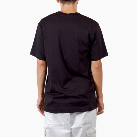 Silhouette Snake Logo T-Shirt Black