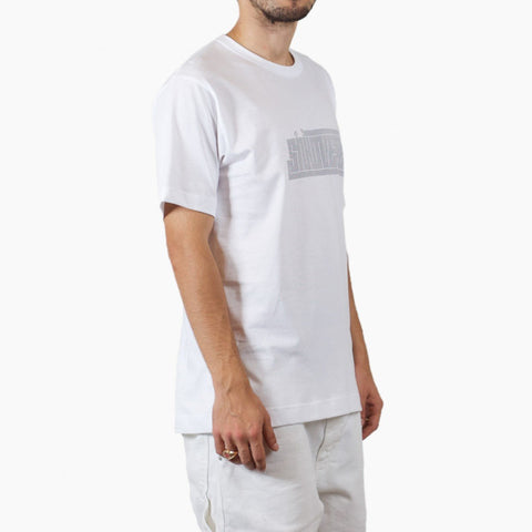 Silhouette Snake Logo T-Shirt White