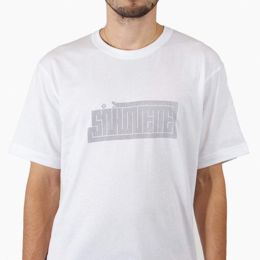 Silhouette Snake Logo T-Shirt White