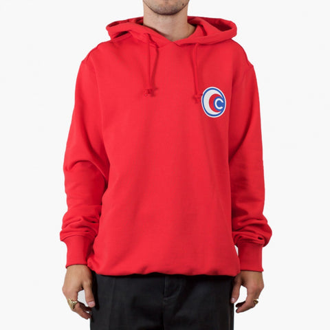 Silhouette x Cartel Badge Hoody Red