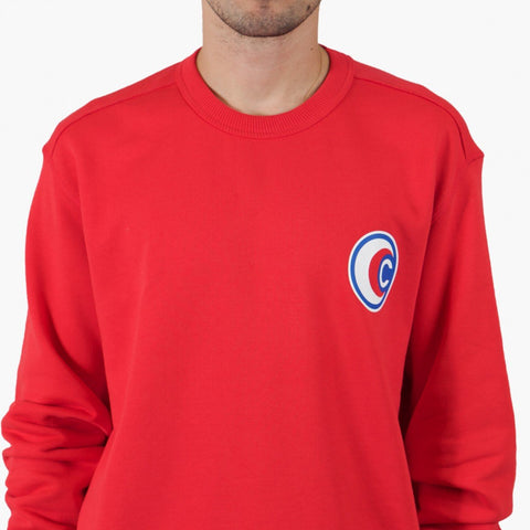 Silhouette x Cartel Badge Sweater Red