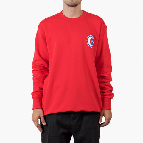 Silhouette x Cartel Badge Sweater Red