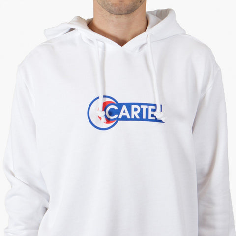 Silhouette x Cartel Logo Hoody White