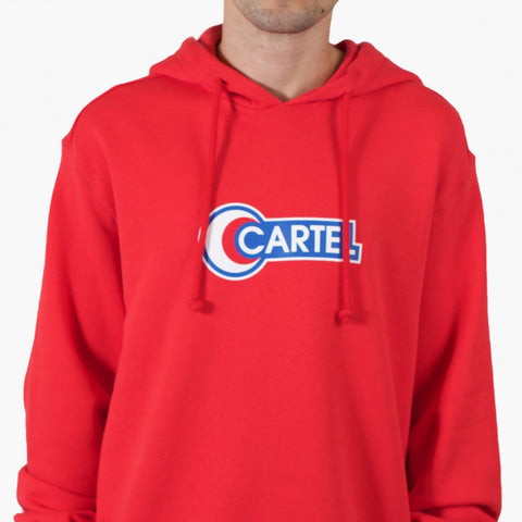 Silhouette x Cartel Logo Hoody Red