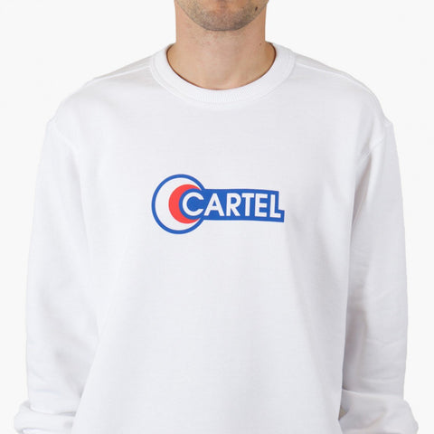 Silhouette x Cartel Logo Sweater White