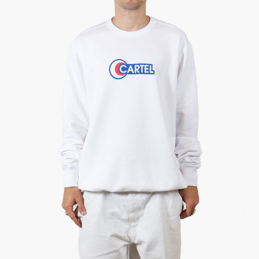 Silhouette x Cartel Logo Sweater White