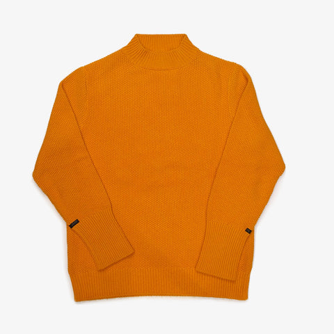 The Inoue Brothers Mock Neck Sweater Orange