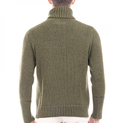 The Inoue Brothers Turtle Neck Sweater Olive