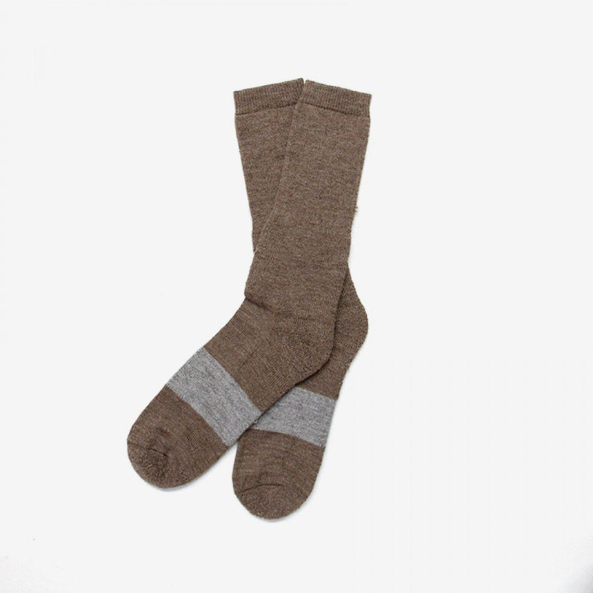 The Inoue Brothers Mountain Socks Brown