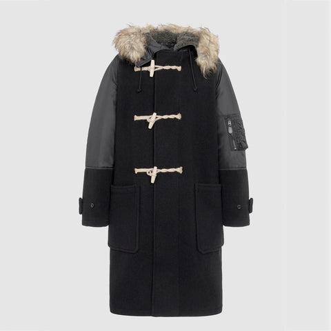 Junya Watanabe MAN x Gloverall Melton Wool Coat