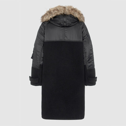 Junya Watanabe MAN x Gloverall Melton Wool Coat