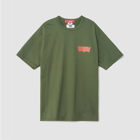 Junya Watanabe MAN x Levis T-Shirt Khaki