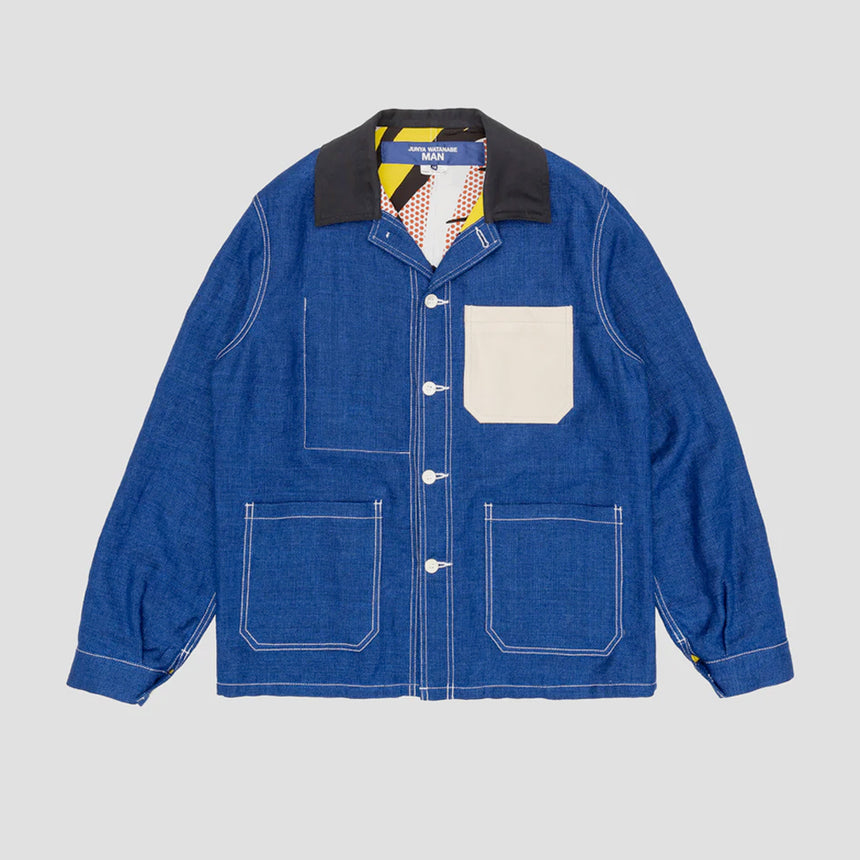 Junya Watanabe MAN x Roy Lichtenstein Jacket Blue