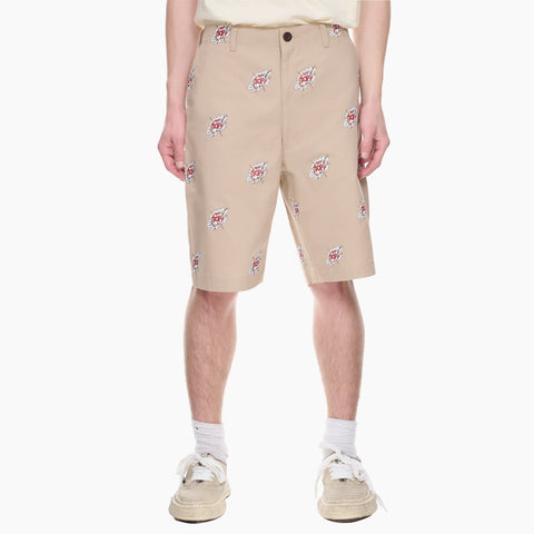 Junya Watanabe MAN x Roy Lichtenstein Shorts Beige