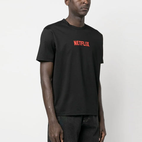 Junya Watanabe MAN x Netflix T-Shirt Black