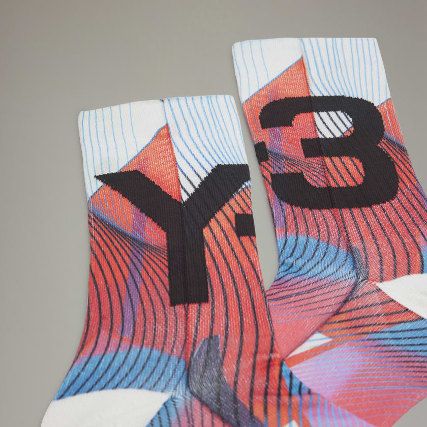 adidas Y-3 Allover Print Socks Multicolor