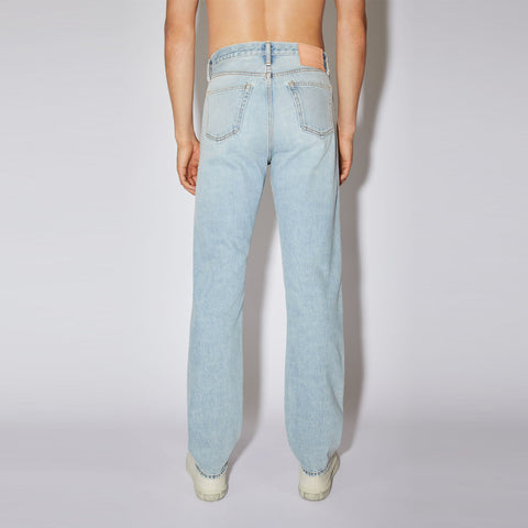 Acne Studios 1996 Framed Blue Straight Fit Jeans Light Blue