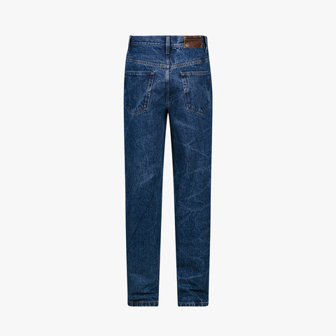 Dries Van Noten Pine Loose Fit Jeans Blue