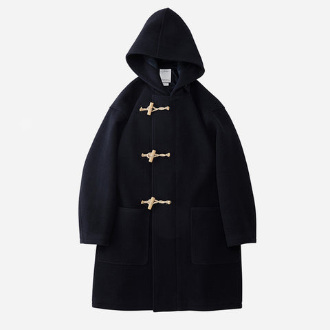 Visvim Miller Convoy Coat (Melton) Navy