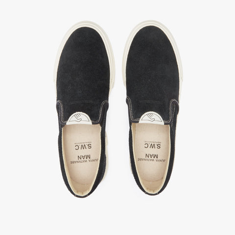 Junya Watanabe MAN x Stepney Workers Club Suede Lister Slip-On Black