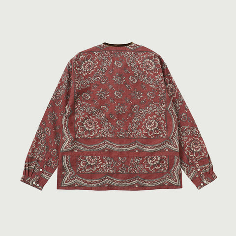 Visvim Tunic P.O. Wildflower P.W Red