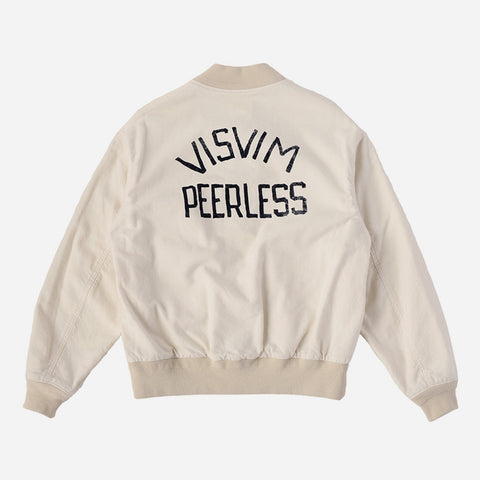 Visvim Varsity SB Jacket Ivory