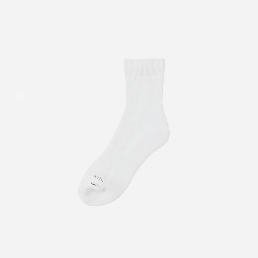 Visvim Achilles Socks Mid White