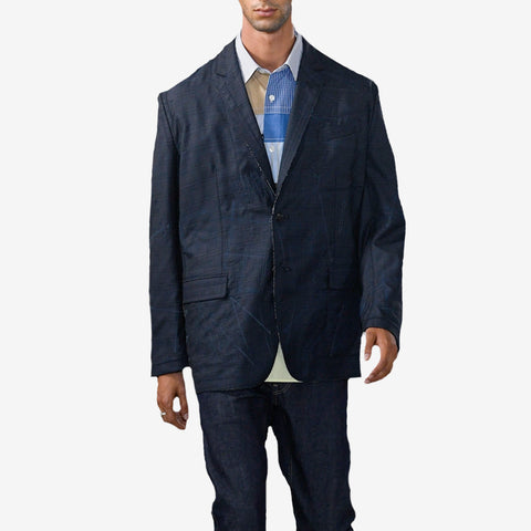 Junya Watanabe MAN x Roy Lichtenstein Blazer Jacket Navy